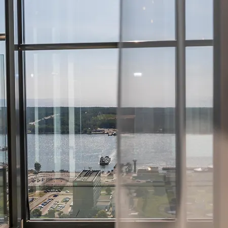 Highest Building In Baltic States!!!! Apartment